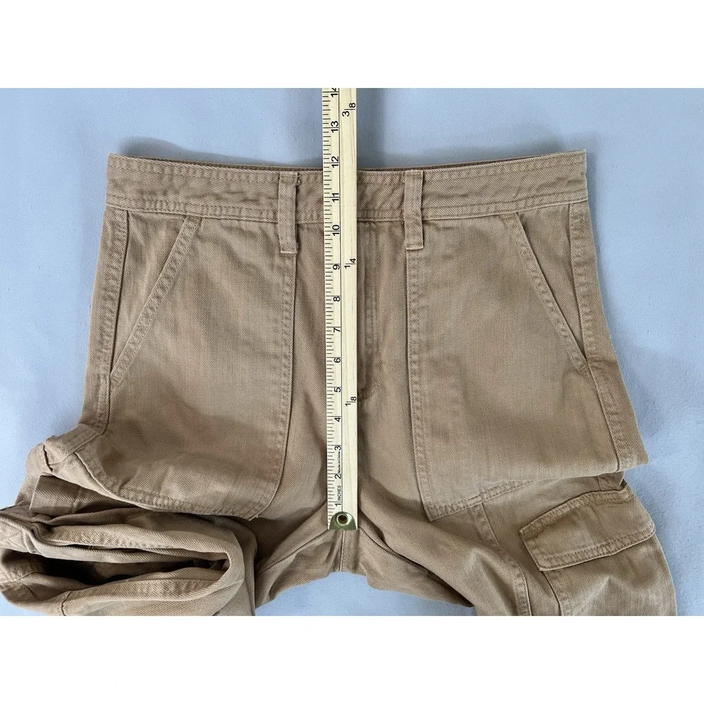 Banana Republic Utility‎ Cargo Pant in Iced Latte Brown Sz 2Tall